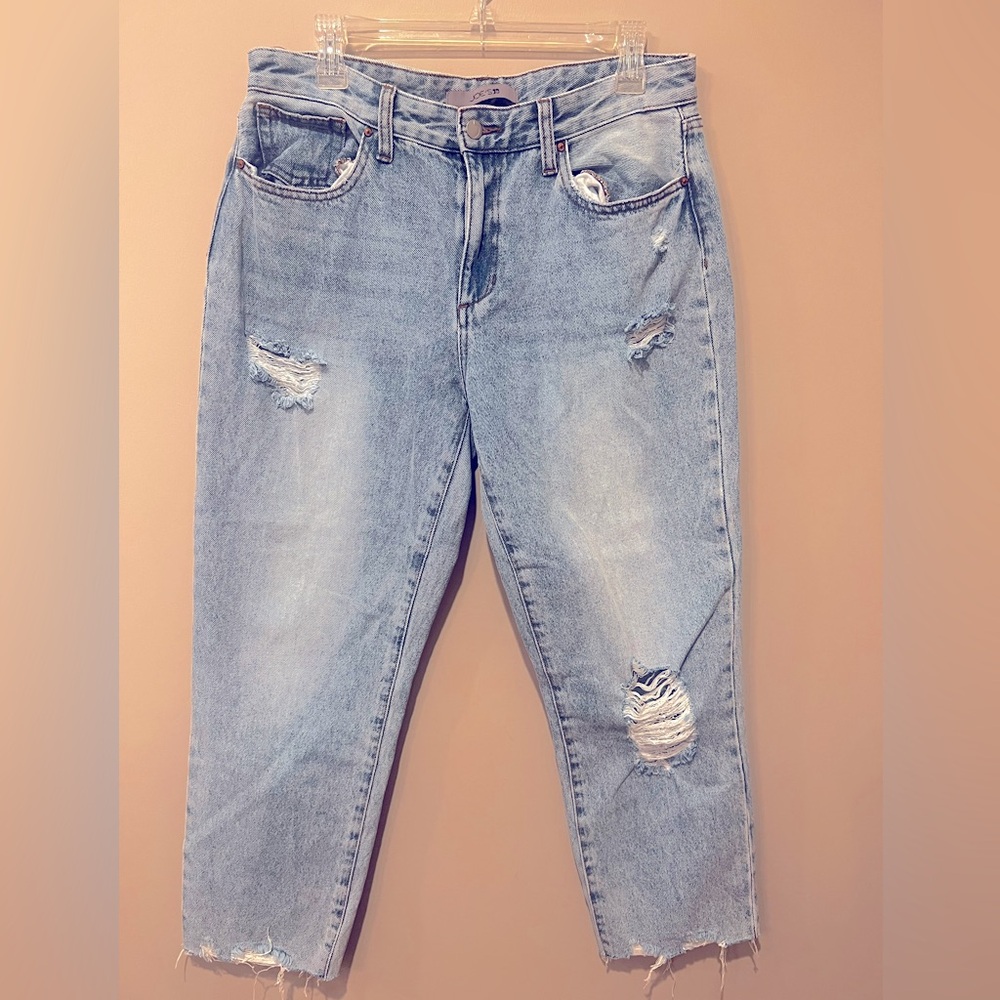 Joes boyfriend distressed jeans, mid rise, size 31